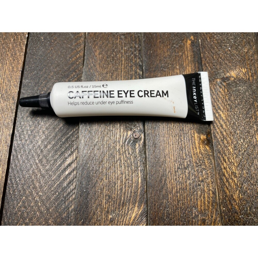 The INKEY List Caffeine Eye Cream 15ml 0.5 fl oz Reduce Under Eye Puffiness